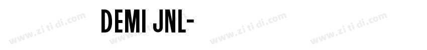 触控笔 Demi JNL字体转换